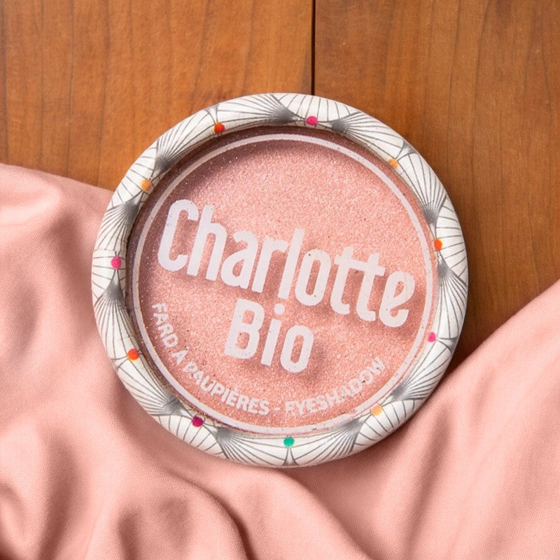 Charlotte Bio - Lidschatten Hellrosé irisierend BIO 4g