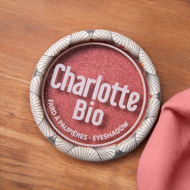 Charlotte Bio - Lidschatten Rosenholz perlmutt BIO 4g