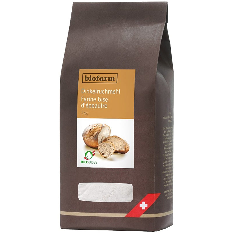 Biofarm - Bio-Schweizer Dinkelvollkornmehl 1kg