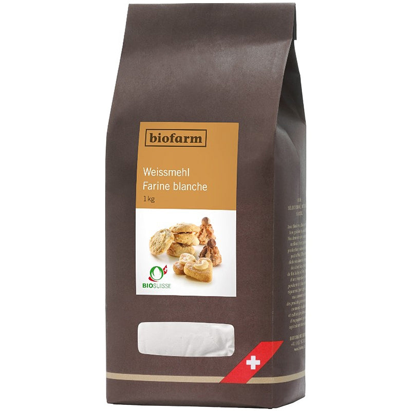 Biofarm - Bio-Schweizer Weißmehl 1kg