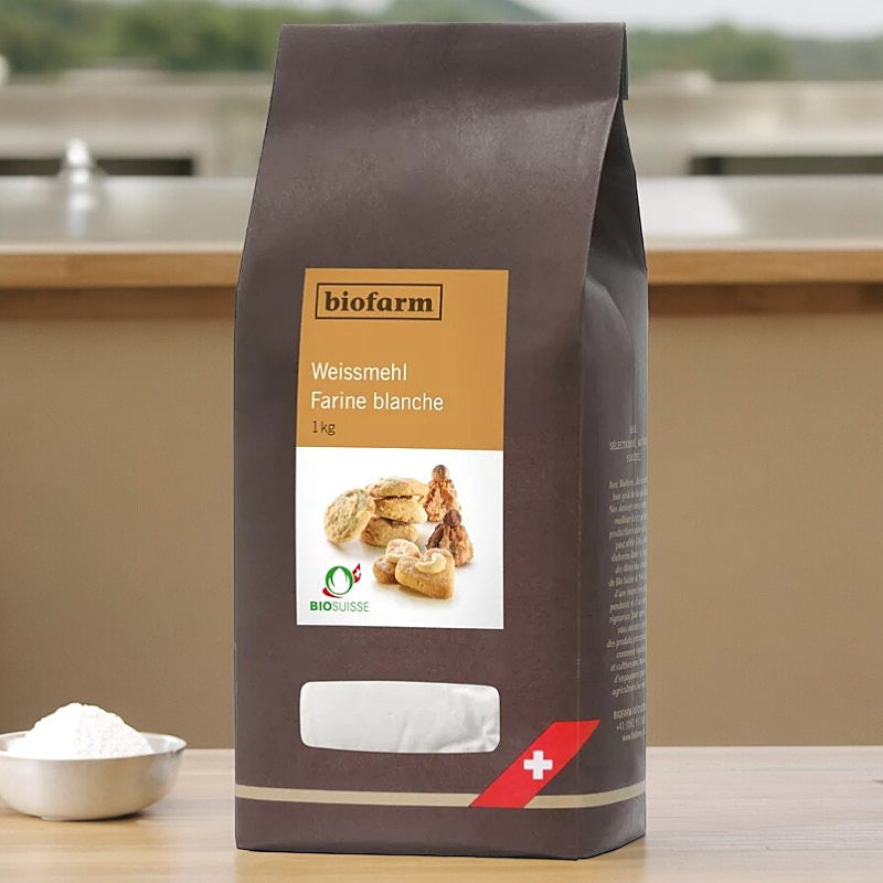 Biofarm - Bio-Schweizer Weißmehl 1kg