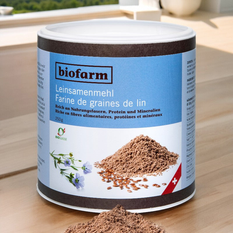 Biofarm - Bio-Schweizer Leinsamenmehl 250g