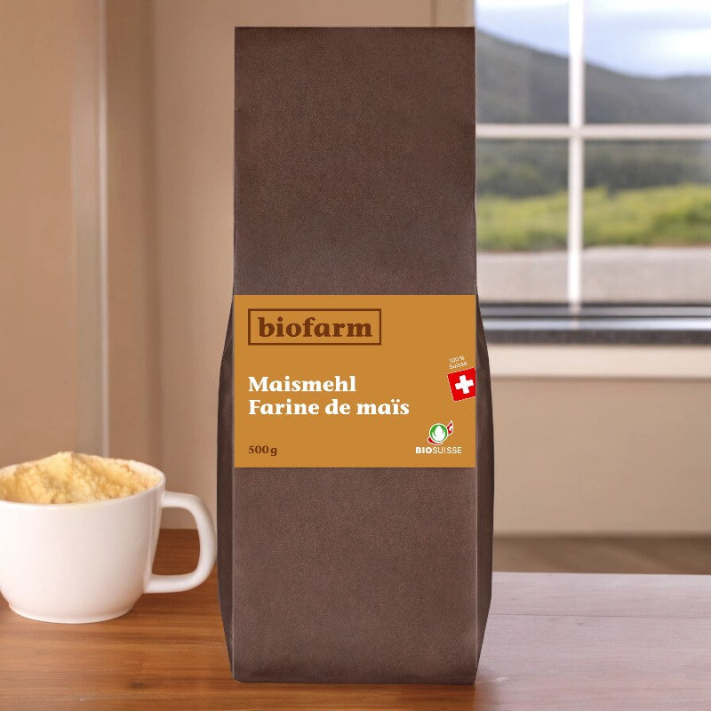 Biofarm - Bio-Schweizer Maismehl 500g