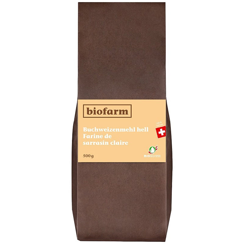 Biofarm - Bio-Schweizer helles Buchweizenmehl 500g