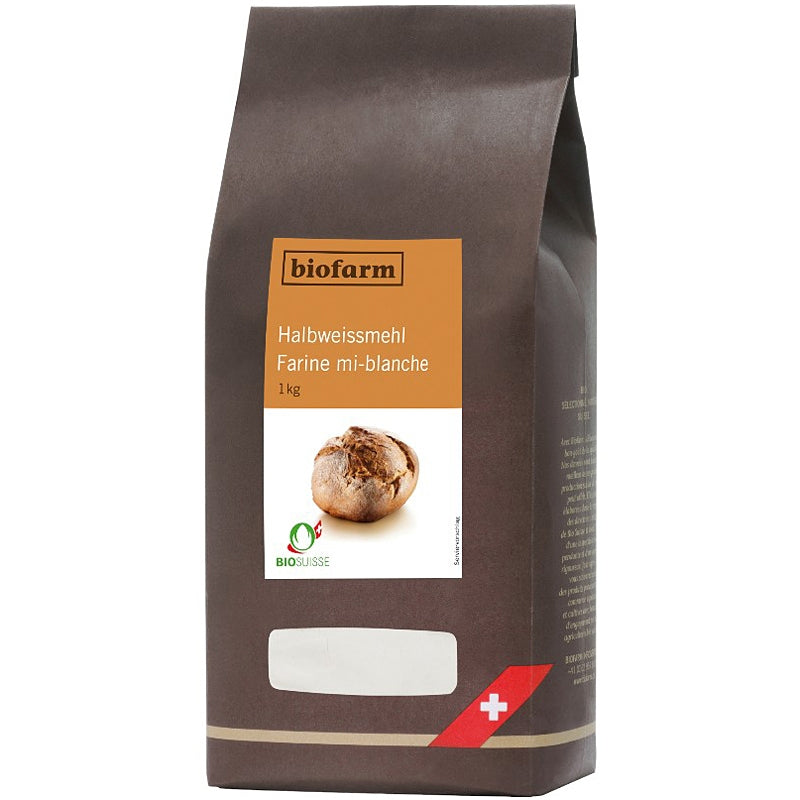 Biofarm - Farine miblanche suisse BIO 1kg