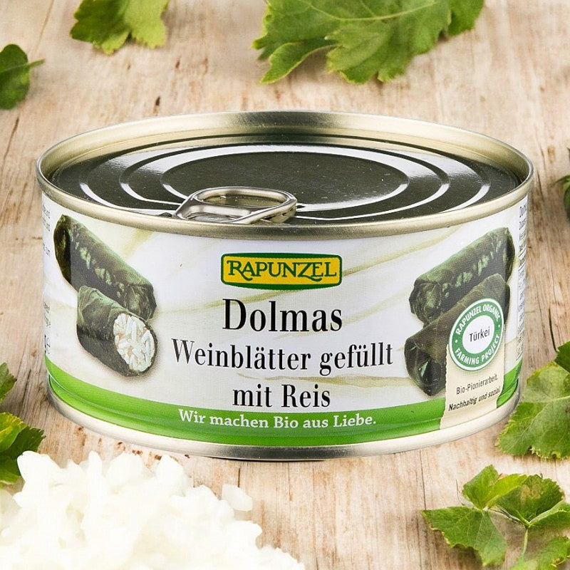 Bio-Dolmas-Reis und Weinblätter - 280 g - Rapunzel