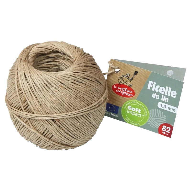 La Droguerie Écologique - Ficelle de lin 1,3mm