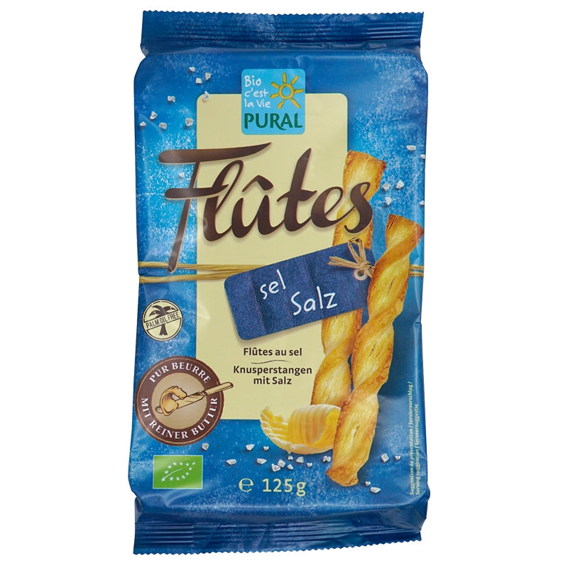 Bio-Salzflöten - 125 g - Pural