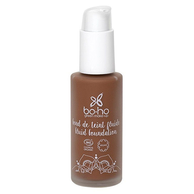Boho Green Make-up - Fond de teint fluide BIO N°09 Cacao 30ml