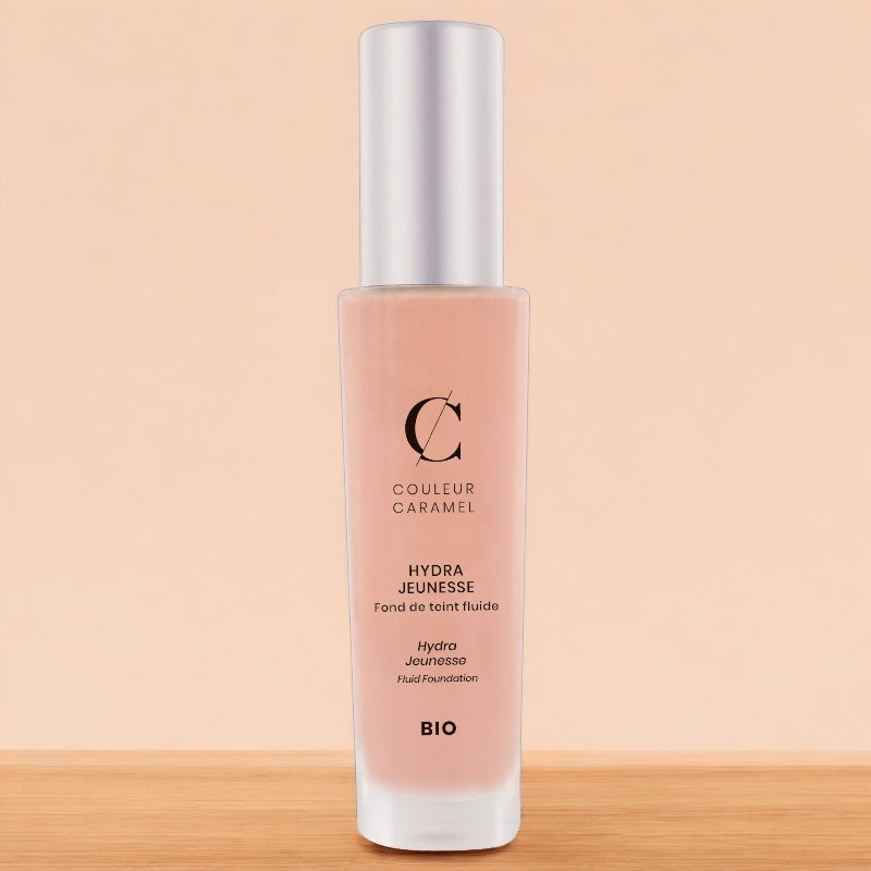 Couleur Caramel - Flüssige Foundation Rosébeige Nr. 22 BIO 30ml