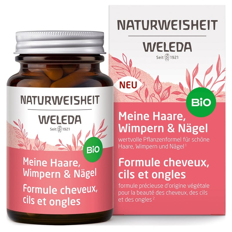 Weleda - Formel für Haare, Wimpern & Nägel Biotin & Selen BIO 46 Kapseln