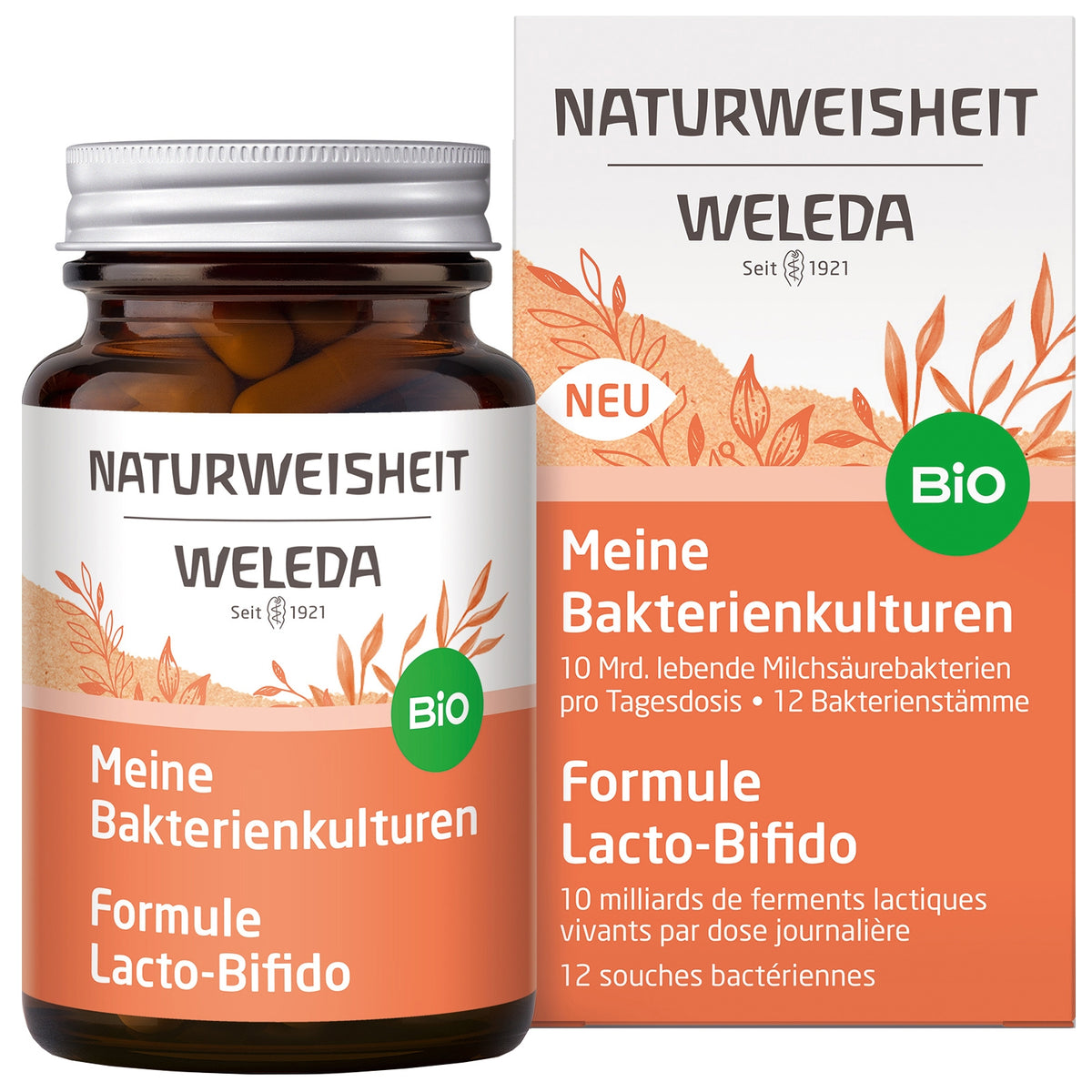 Weleda - Formule lacto bifido lactobacilles & bifidobactéries BIO 40 gélules