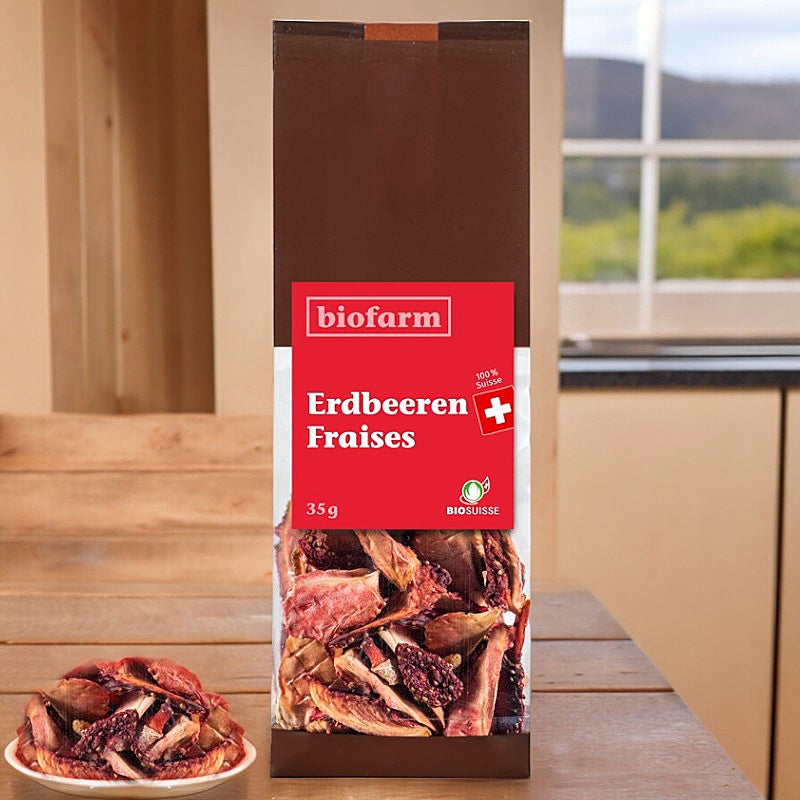 Biofarm - Bio-Erdbeeren aus der Schweiz 35g