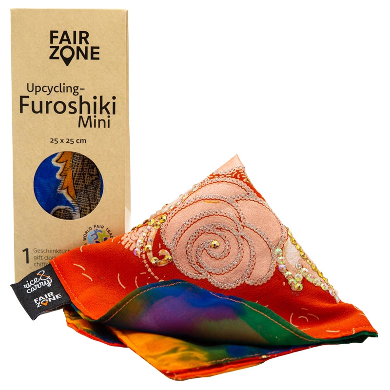 Fair Zone - Furoshiki Größe S 25 x 25 cm