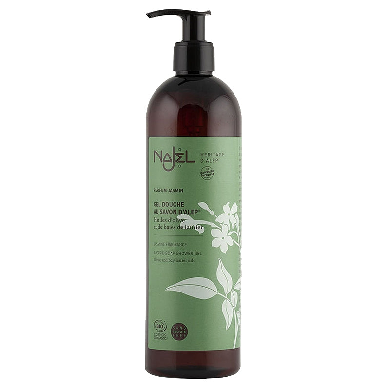 Gel douche BIO au savon d'Alep - jasmin