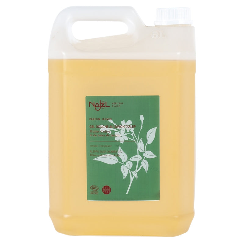 Gel douche BIO au savon d'Alep - parfum jasmin