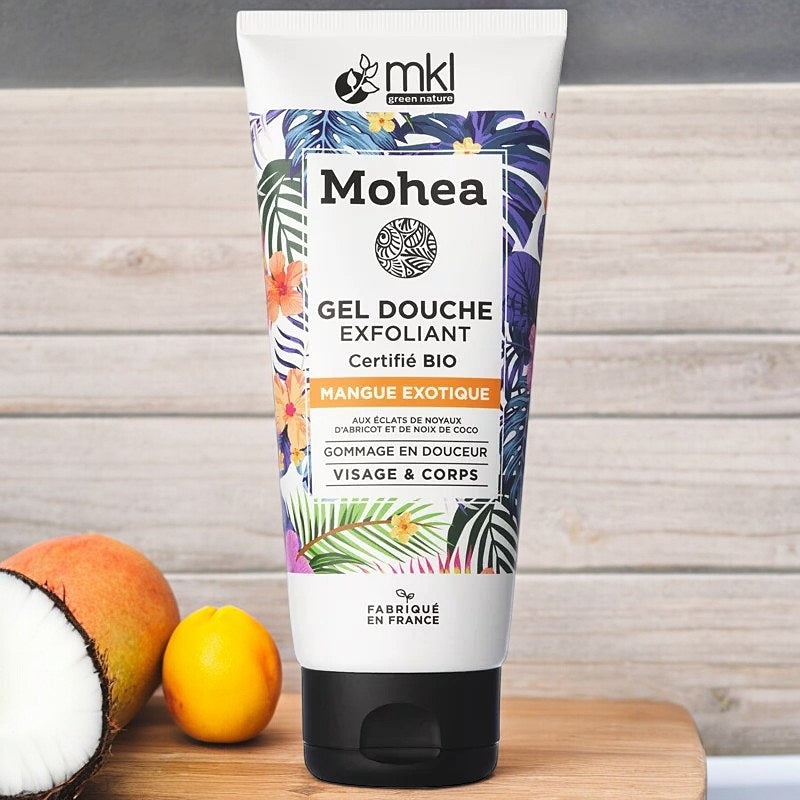MKL Green Nature - Gel douche exfoliant BIO mangue exotique 200ml
