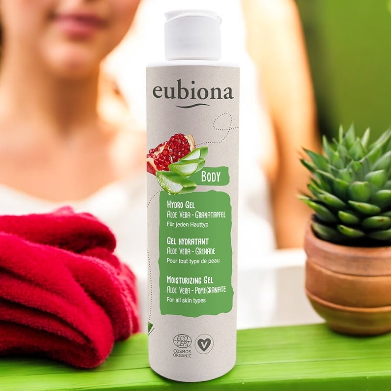 Eubiona - Gel hydratant BIO aloe vera & grenade 200ml