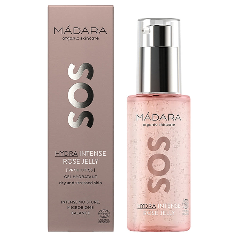 Gel hydratant intense BIO rose & acide hyaluronique