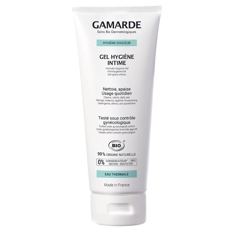 Gamarde - Gel hygiène intime BIO - eau thermale - usage quotidien - 200ml