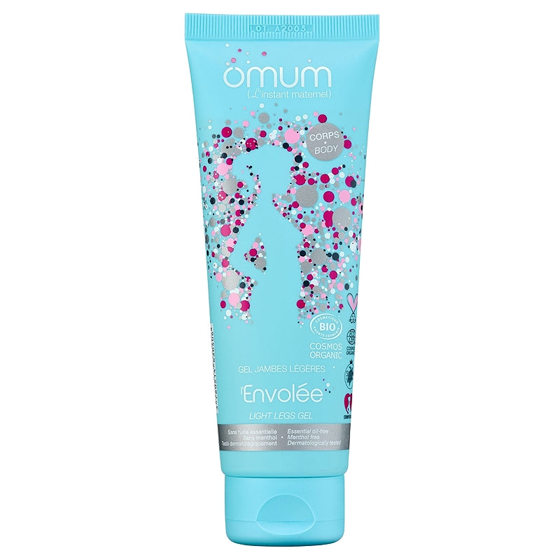 Gel jambes légères sans menthol BIO concombre & chlorella