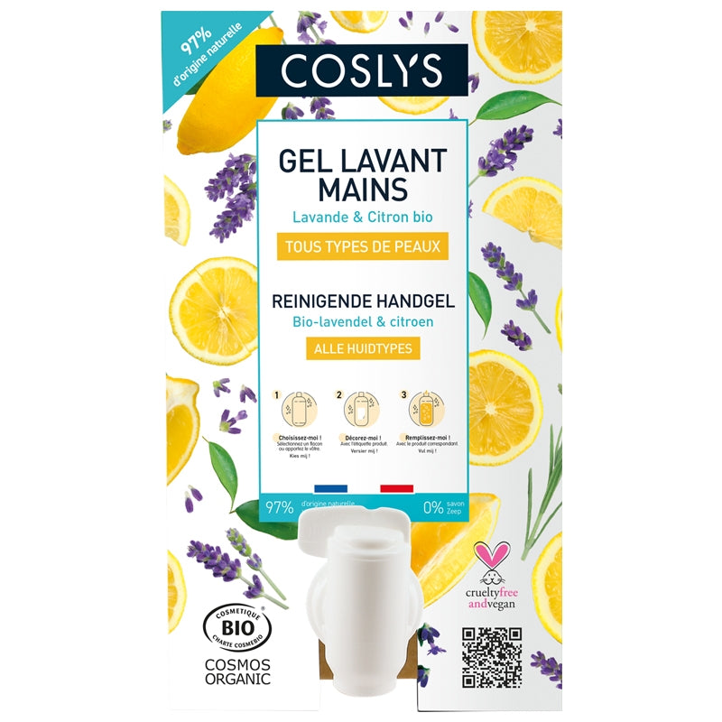 Coslys - Gel lavant mains BIO lavande & citron 10kg
