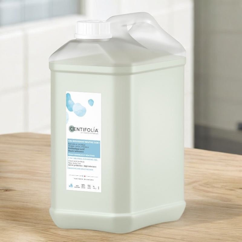 Centifolia - Gel moussant neutre 3 en 1 BIO aloe vera 5l