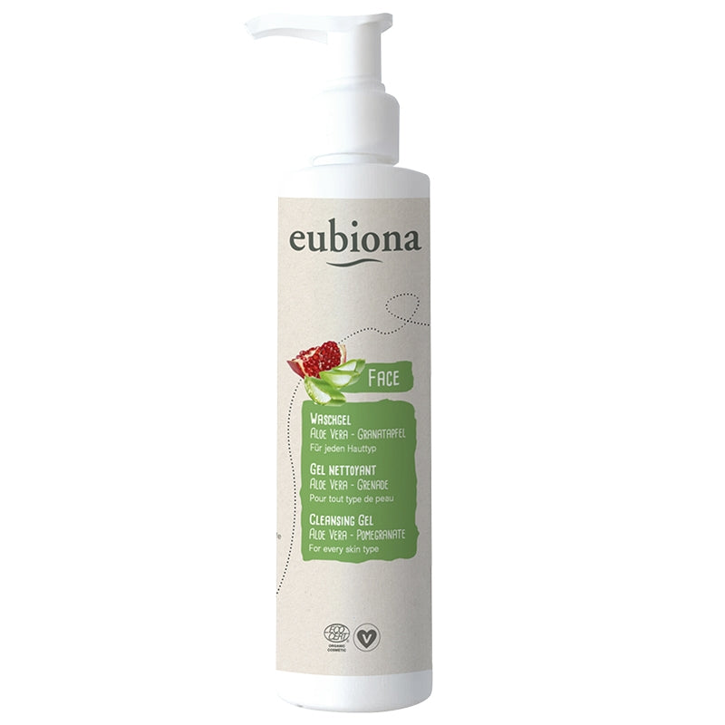 Eubiona - Gel nettoyant BIO aloe vera & grenade 200ml