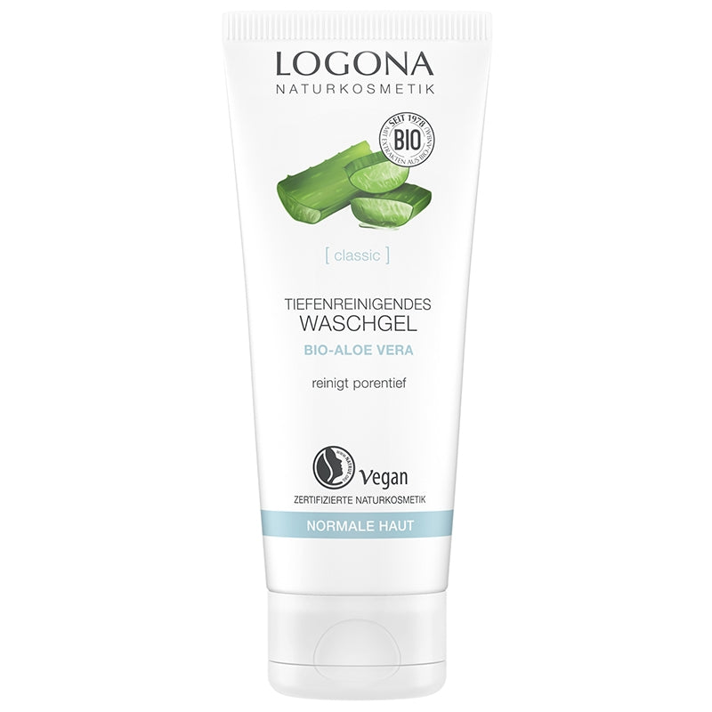 Logona - Tiefenreinigendes Gel mit Aloe Vera BIO 100ml
