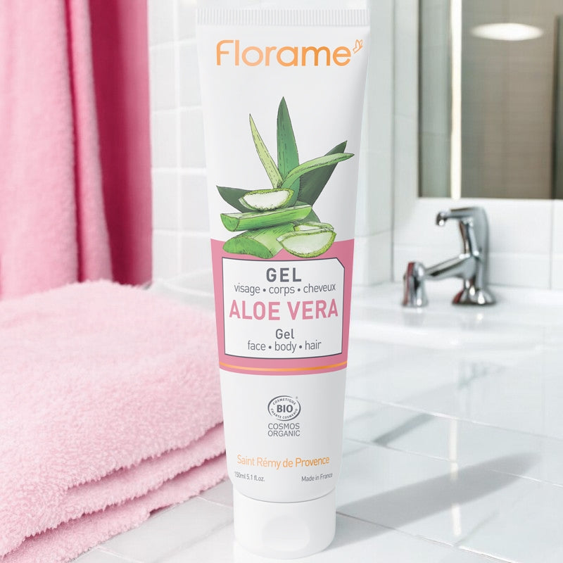 Florame - Gel für Gesicht, Körper & Haare Aloe Vera BIO 150ml