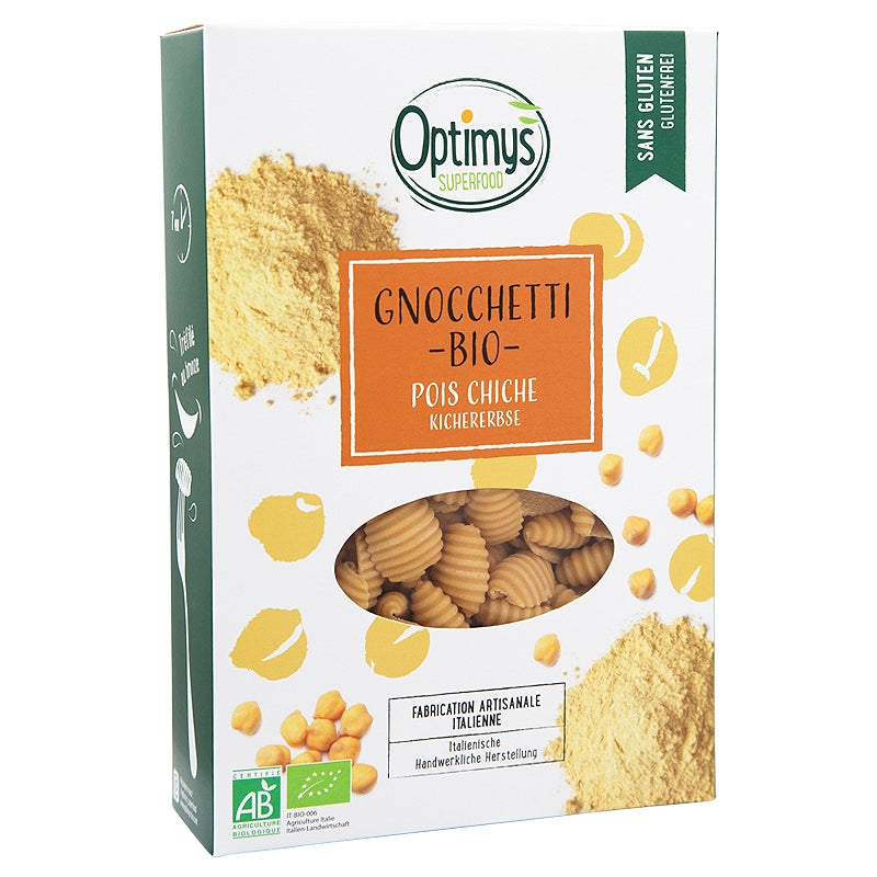 Optimys - Gnocchetti de pois chiches BIO 250g