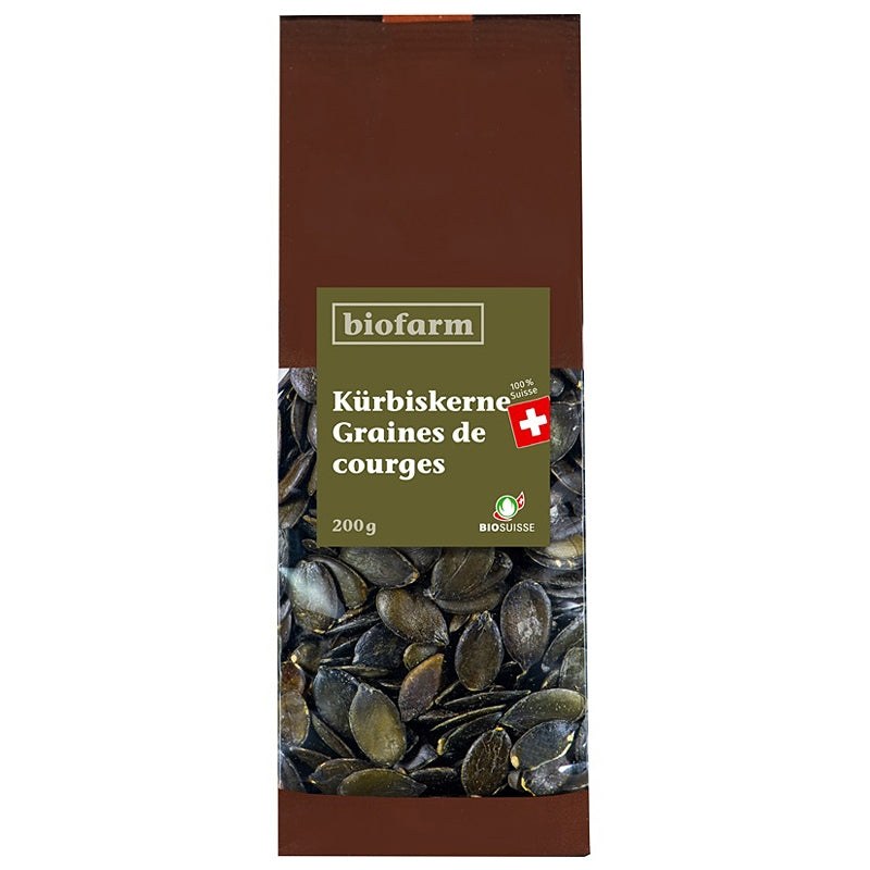 Biofarm - Bio-Kürbiskerne aus der Schweiz 200g
