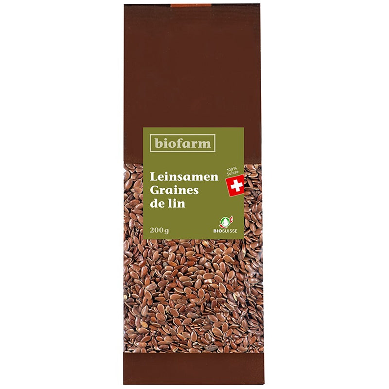 Biofarm - Bio-Leinsamen aus der Schweiz 200g