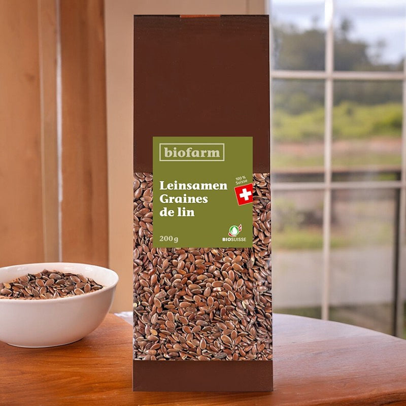 Biofarm - Bio-Leinsamen aus der Schweiz 200g