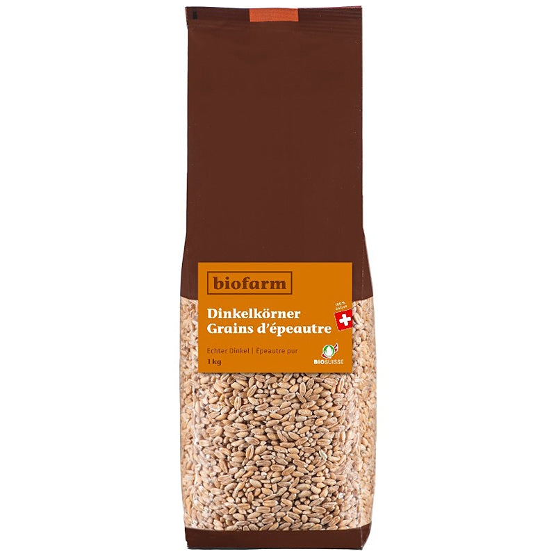 Biofarm - Bio-Schweizer Dinkelkörner 1kg