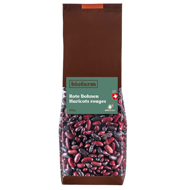 Biofarm - Bio-Schweizer rote Bohnen 500g