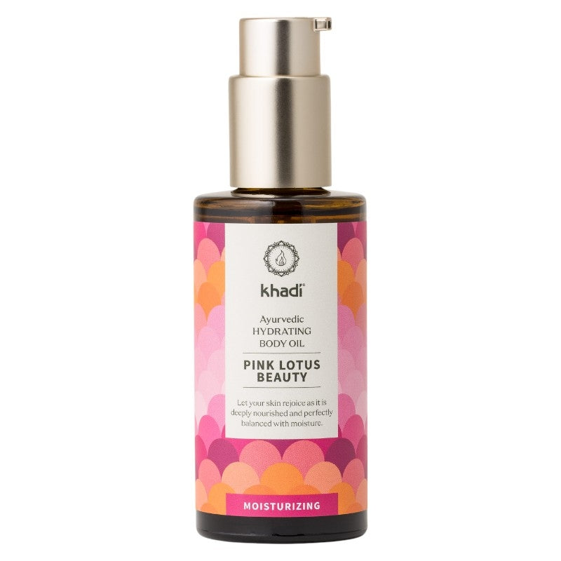 Khadi - Huile corporelle ayurvédique fleurs de lotus & neem 100ml