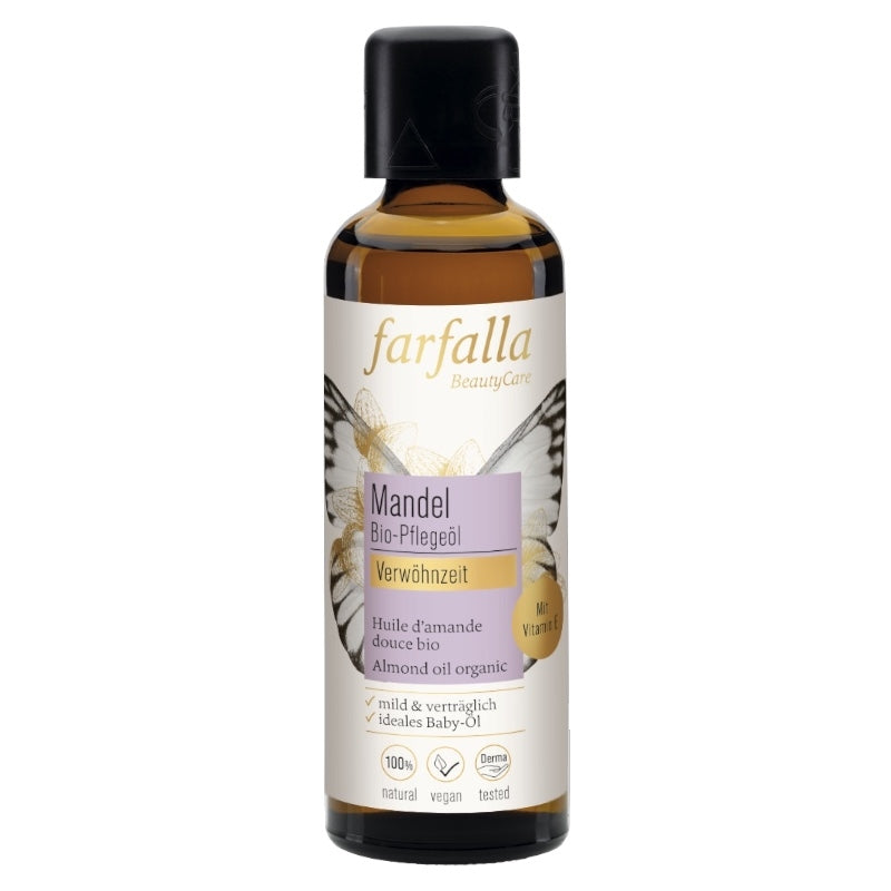 Farfalla - Huile d'amande douce BIO 75ml
