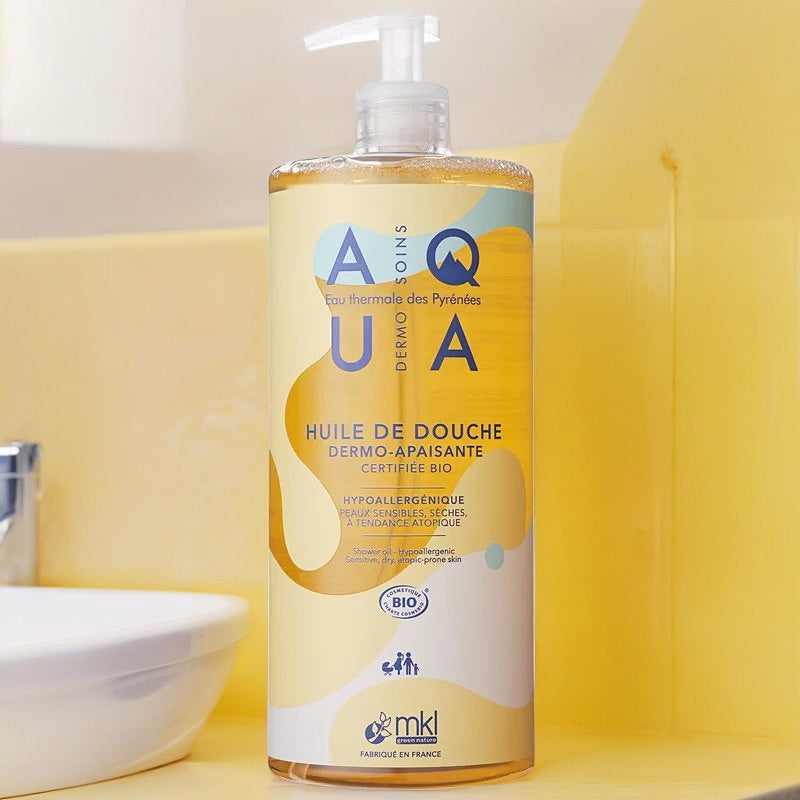 Huile de douche dermo-apaisante BIO eau thermale 1l