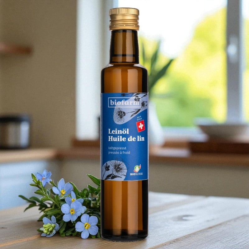 Biofarm - Bio-Leinöl aus der Schweiz 250ml