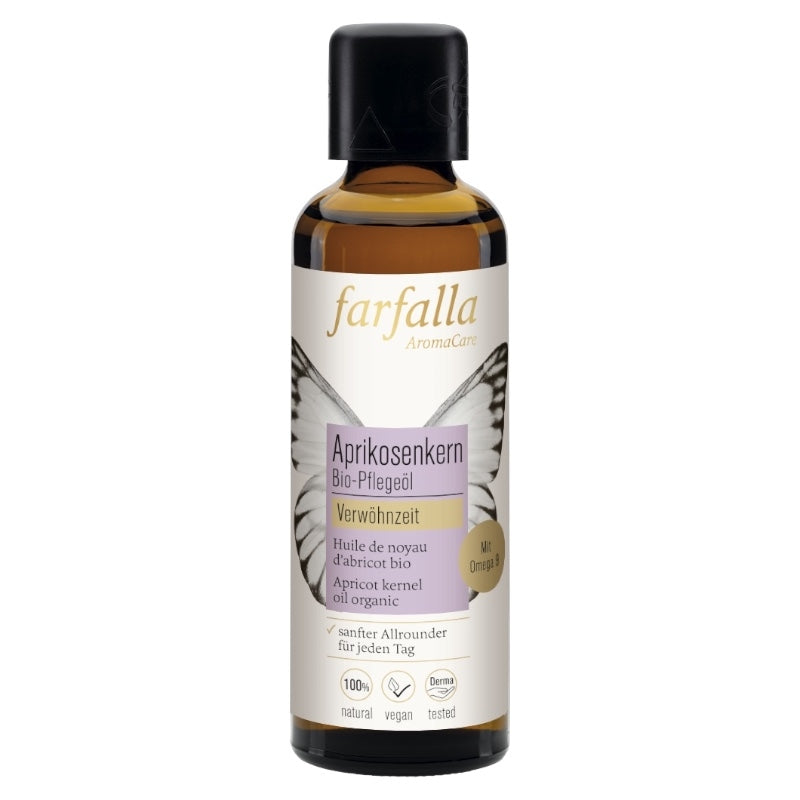 Farfalla - Huile de noyau d'abricot BIO 75ml