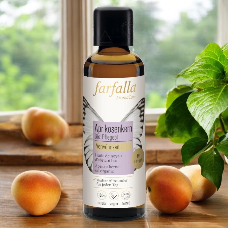 Farfalla - Huile de noyau d'abricot BIO 75ml