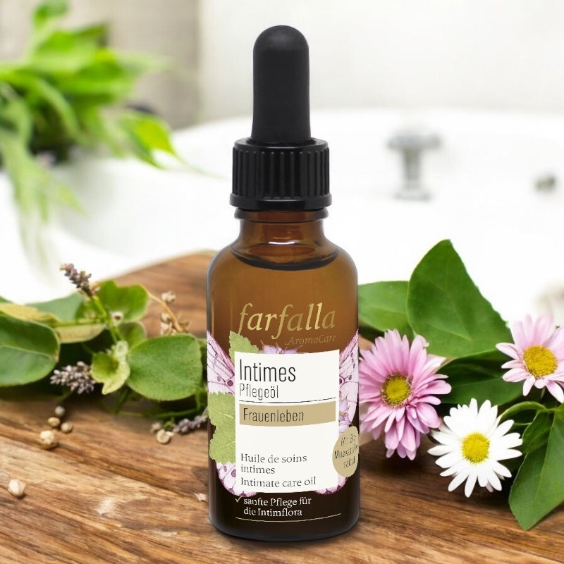 Farfalla - Huile de soins intimes BIO sauge sclarée 30ml