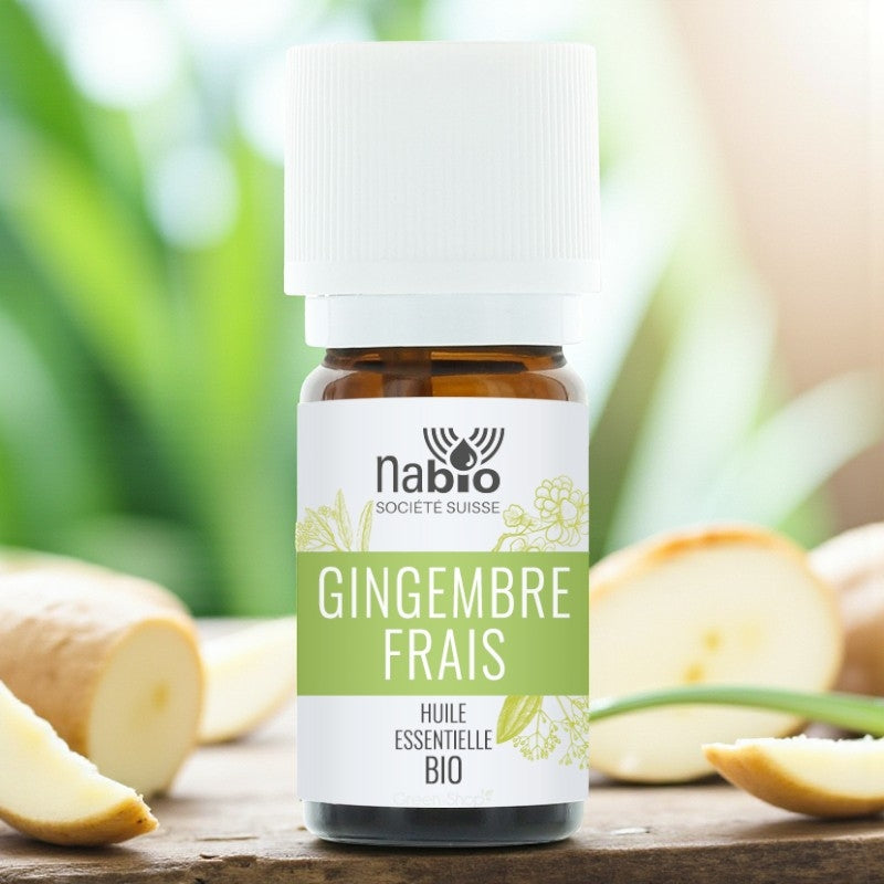 Ätherisches Bio-Ingweröl (5 ml) – Nabio