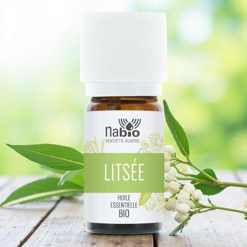 Ätherisches Bio-Litseaöl – 10 ml – Nabio