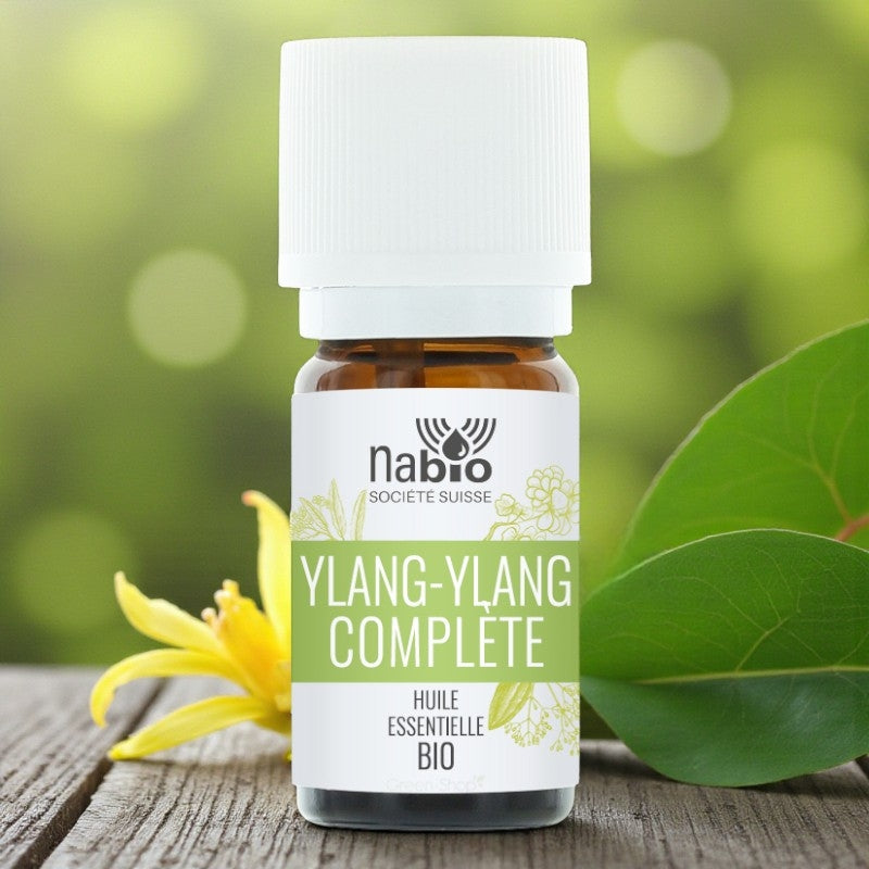 Bio-Ylang-Ylang-Öl (vollständig) – 10 ml – Nabio