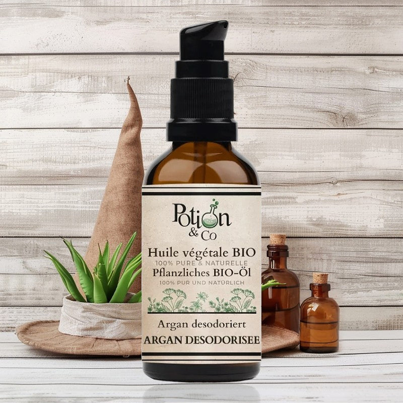 Bio-Arganöl, desodoriert - 50 ml - Potion & Co