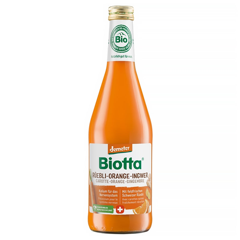 Biotta - Jus de carotte, orange & gingembre BIO 500ml