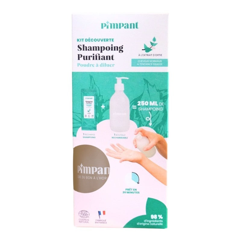 Entdeckungsset klärendes Shampoo Brennnessel