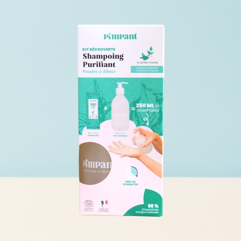Entdeckungsset klärendes Shampoo Brennnessel